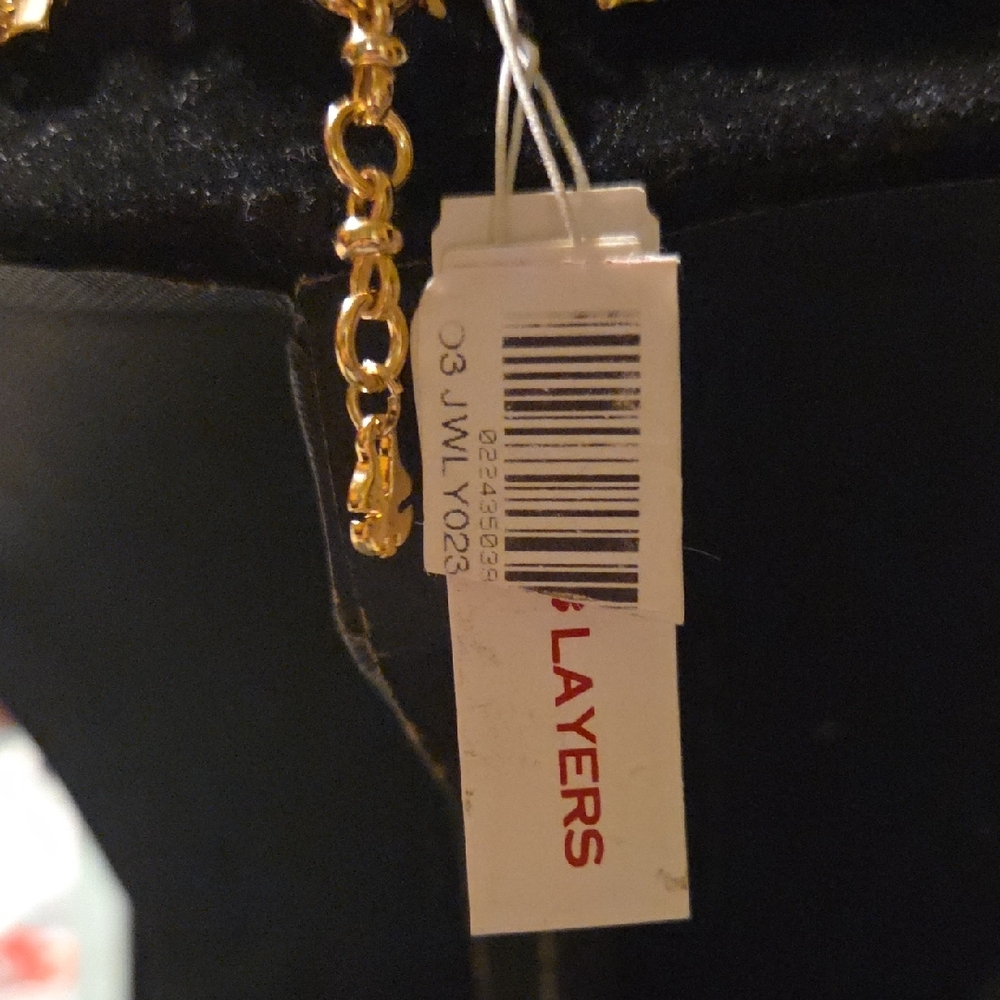 🚨2 For $40🚨Lucky Brand NWT Gold and Silver Multi-Layer Necklace - Picture 5 of 7